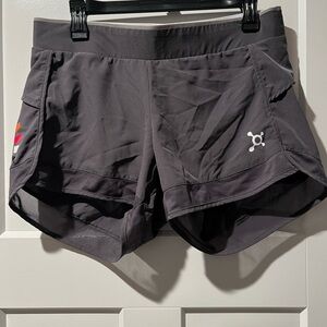 Orangetheory Women's Charcoal Athletic Shorts